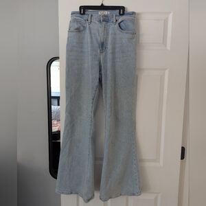 Abercrombie & Fitch Light Blue Flare Jeans